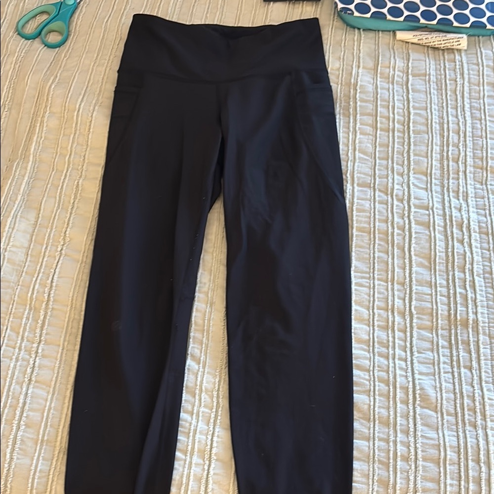 Black High-Waisted Leggings